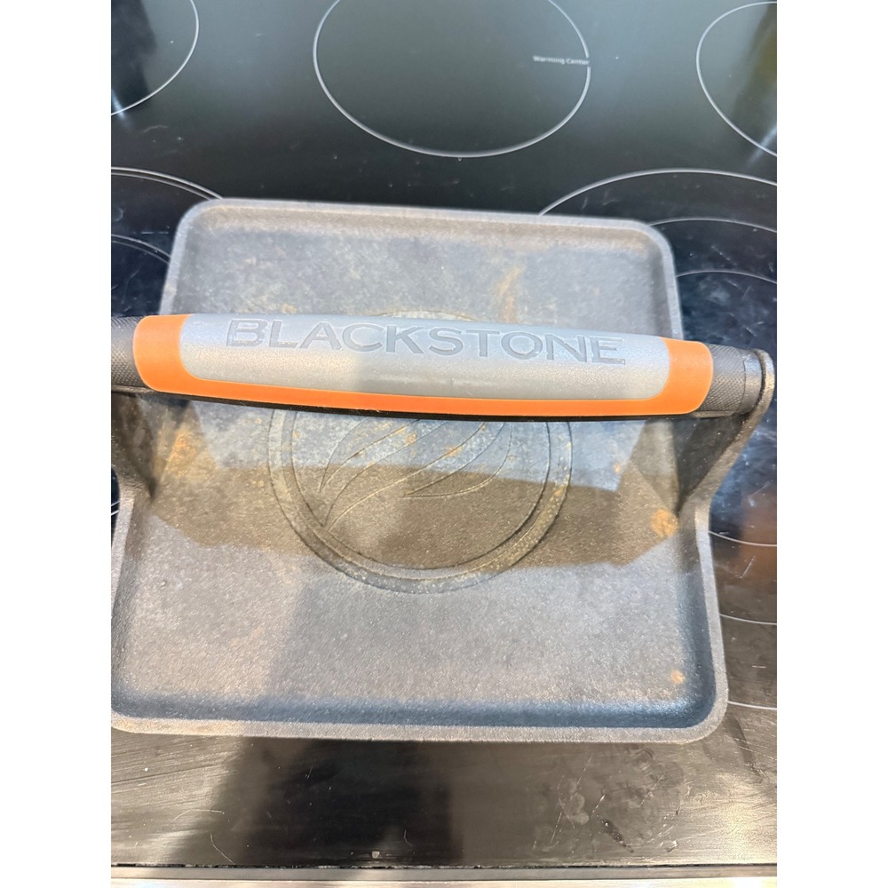 Blackstone Cast Iron Grill Press Burger Bacon Steak Weight Panini Press